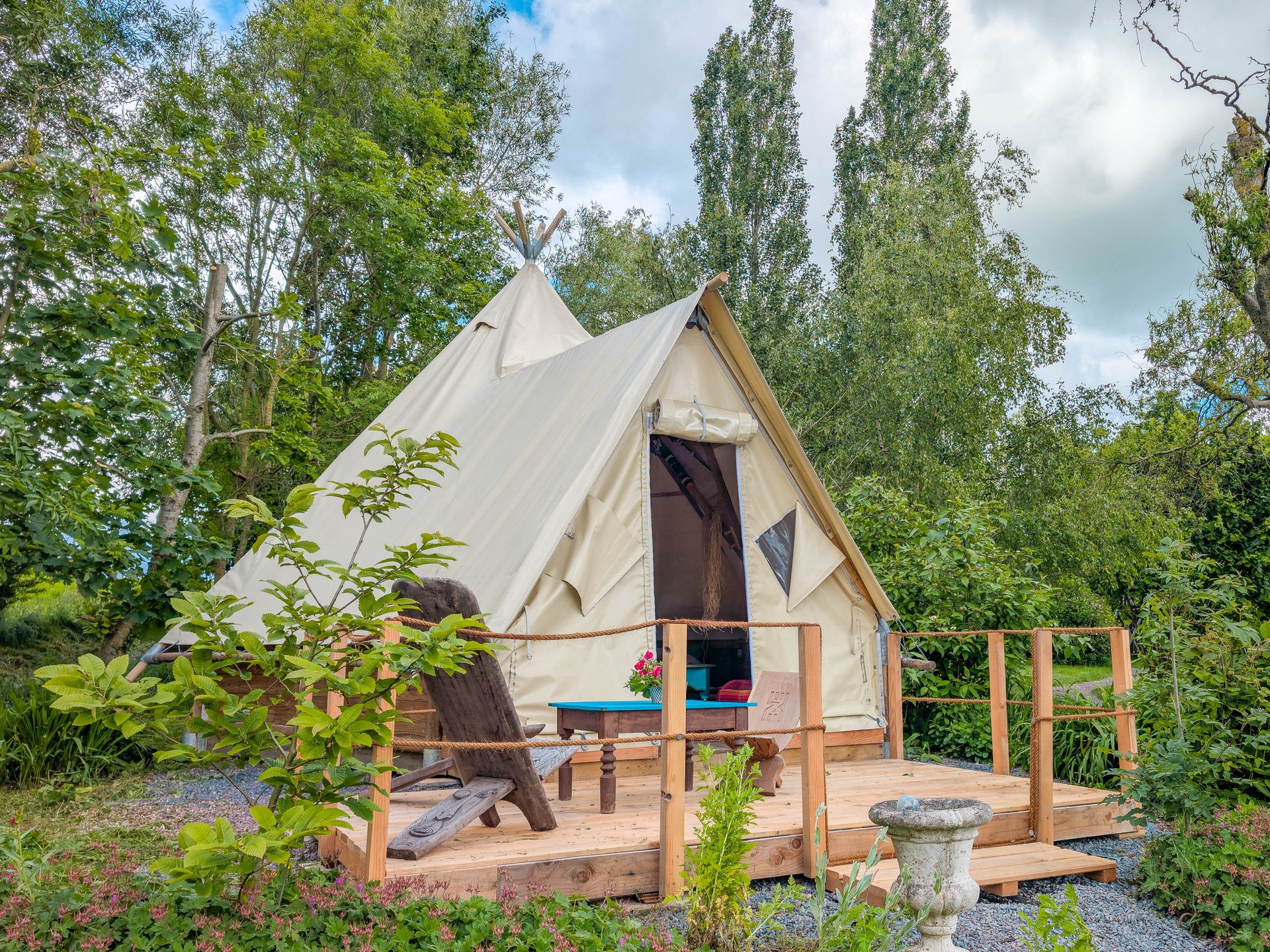 Tipi Trappeur 3places