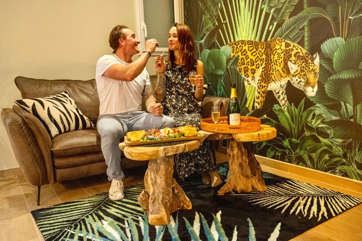 Suite Romantique lost paradise  avec spa, sauna et douche bien être à Zuydcoote (9)