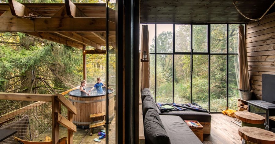 Hébergement AbracadaRoom : Nutchel Cabane Cosy pour 6 avec Bain Nordique - Image 7