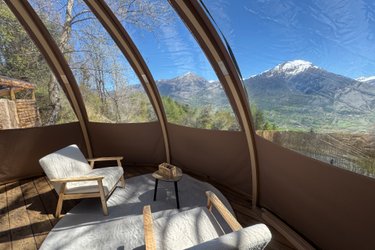 Wigwam montagnard & Spa à Châteauroux-Les-Alpes (1)
