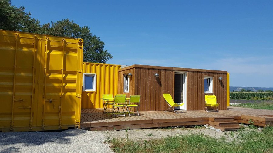 Hébergement AbracadaRoom : Container Jaune Soleil - Image 3