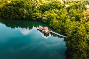 Cabane sur l'eau Haute-Saône