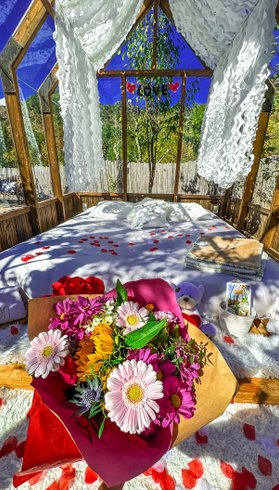 Domaine AbracadaRoom : Chalet en verre sous une pluie d’étoiles - Image 35