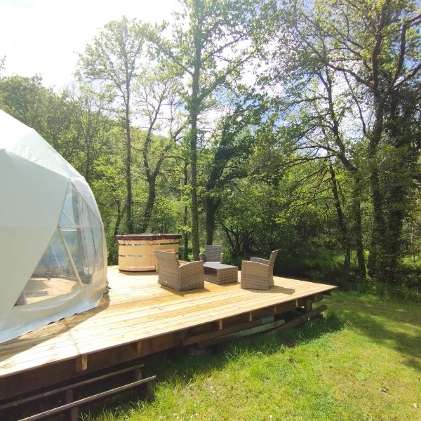 Hébergement AbracadaRoom : Dôme vue Rivière & spa - Image 11