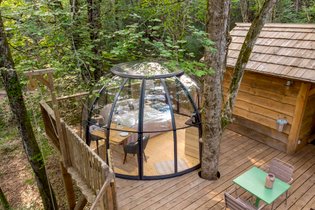 Dôme perché Spa - Chouette