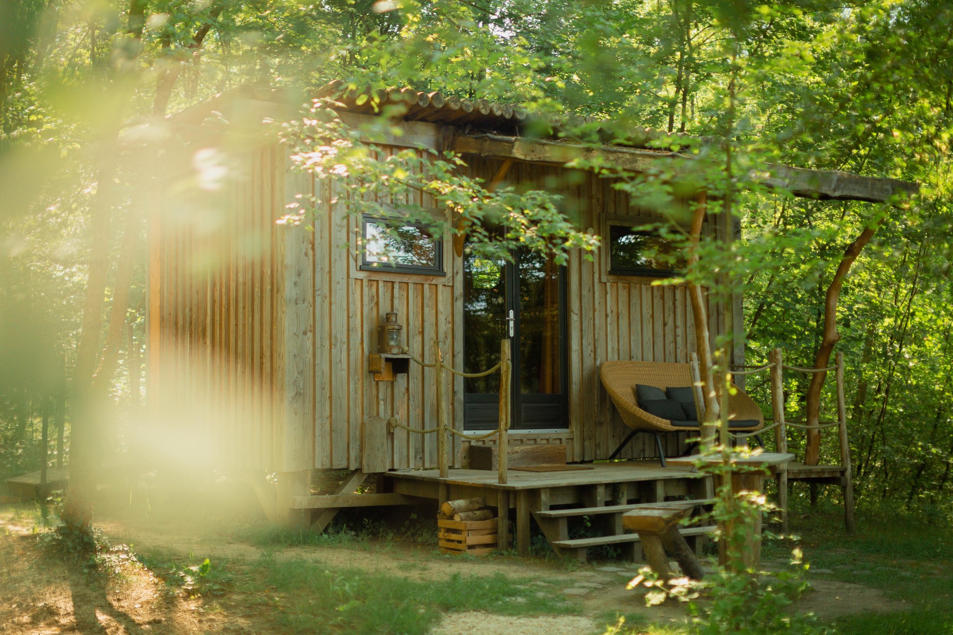 Hébergement UnicStay : Cabanes Duo Spa au Bord de l'Eau à St-Léger-Aux-Bois