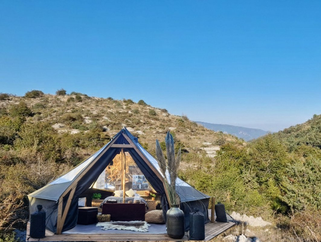 TENTE VOIE LACTEE à Bézaudun-Les-Alpes (2)