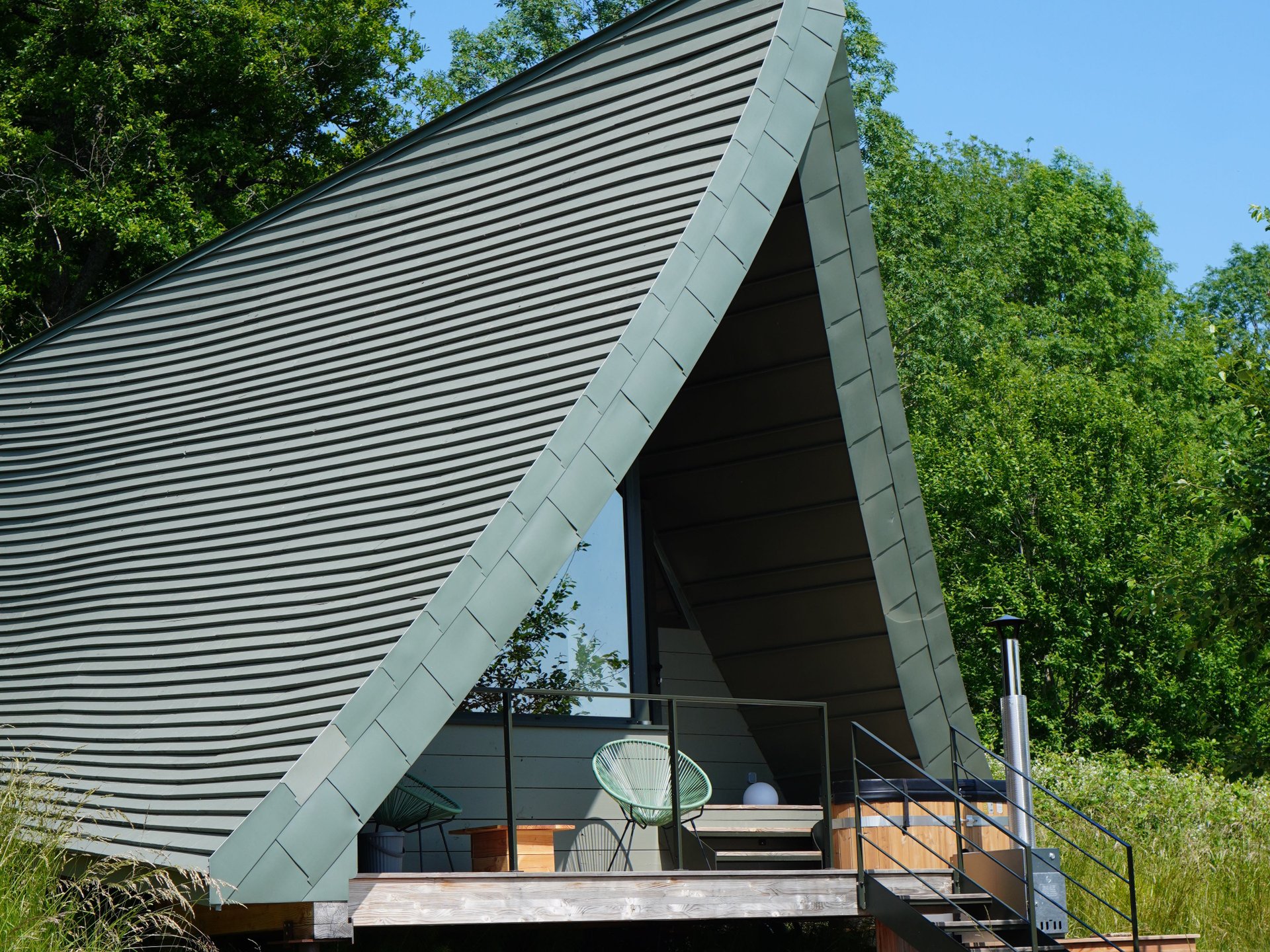 Etno : ecolodge de luxe en pleine nature avec vue et bain nordique