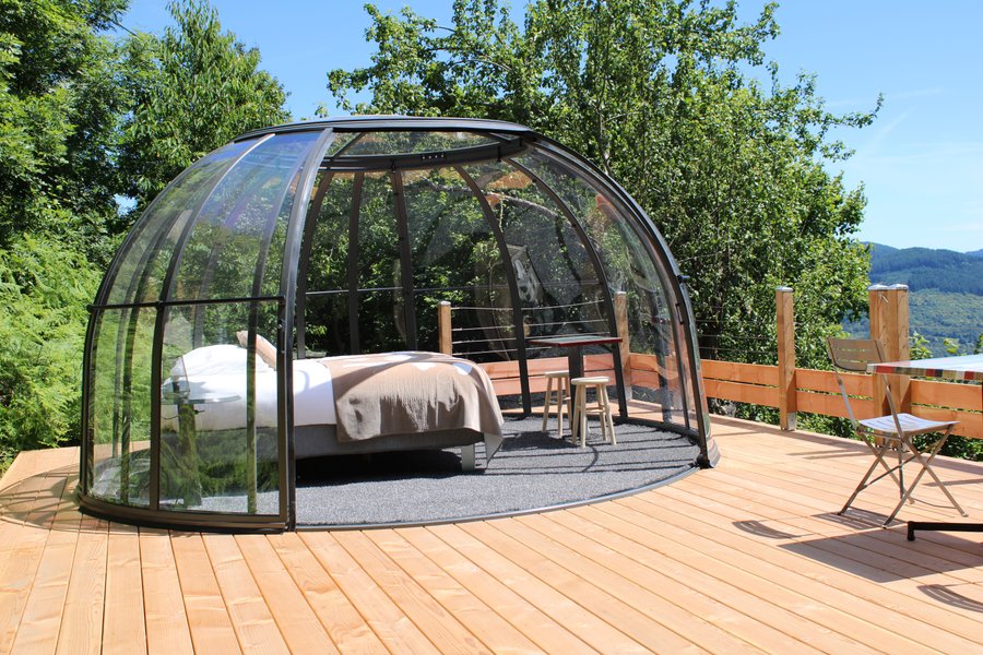 Hébergement AbracadaRoom : Dôme Coton, accès piscine & SPA - Image 3