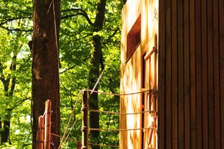 Cabane dans les arbres Jura