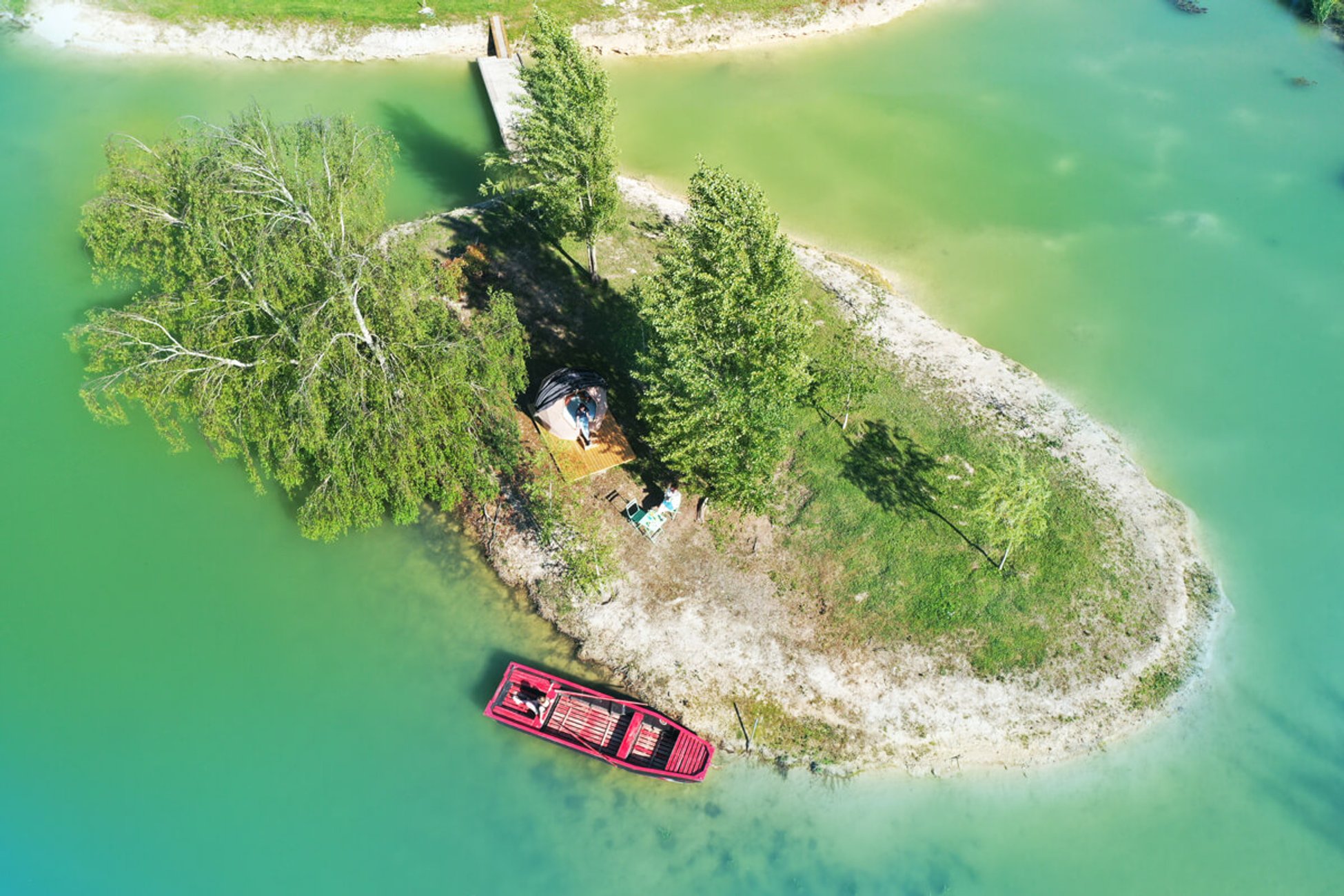 Hébergement UnicStay : Bulle sur Ile à Gravon