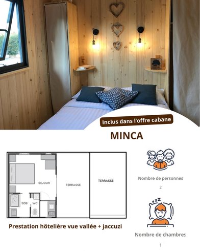 Hébergement AbracadaRoom : Cabane Minca & Spa - Image 4