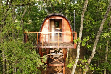 La cabane entre les cimes à Montgras (2)