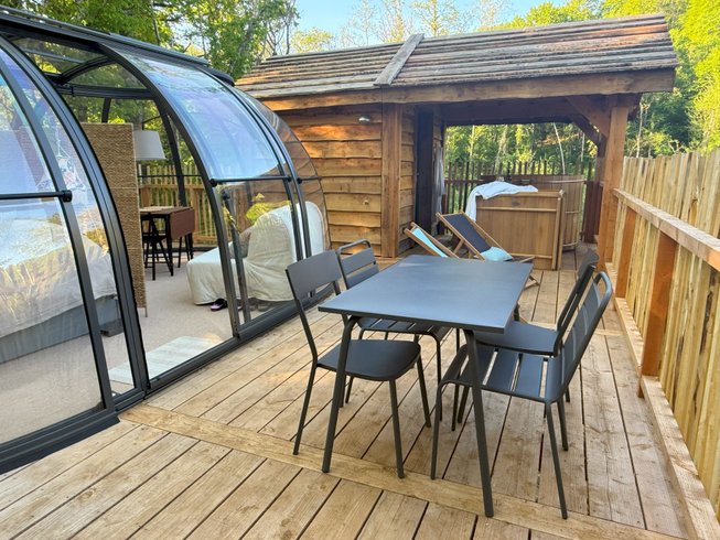 Hébergement AbracadaRoom : Grand dôme perché Spa - Geai des chênes - Image 5