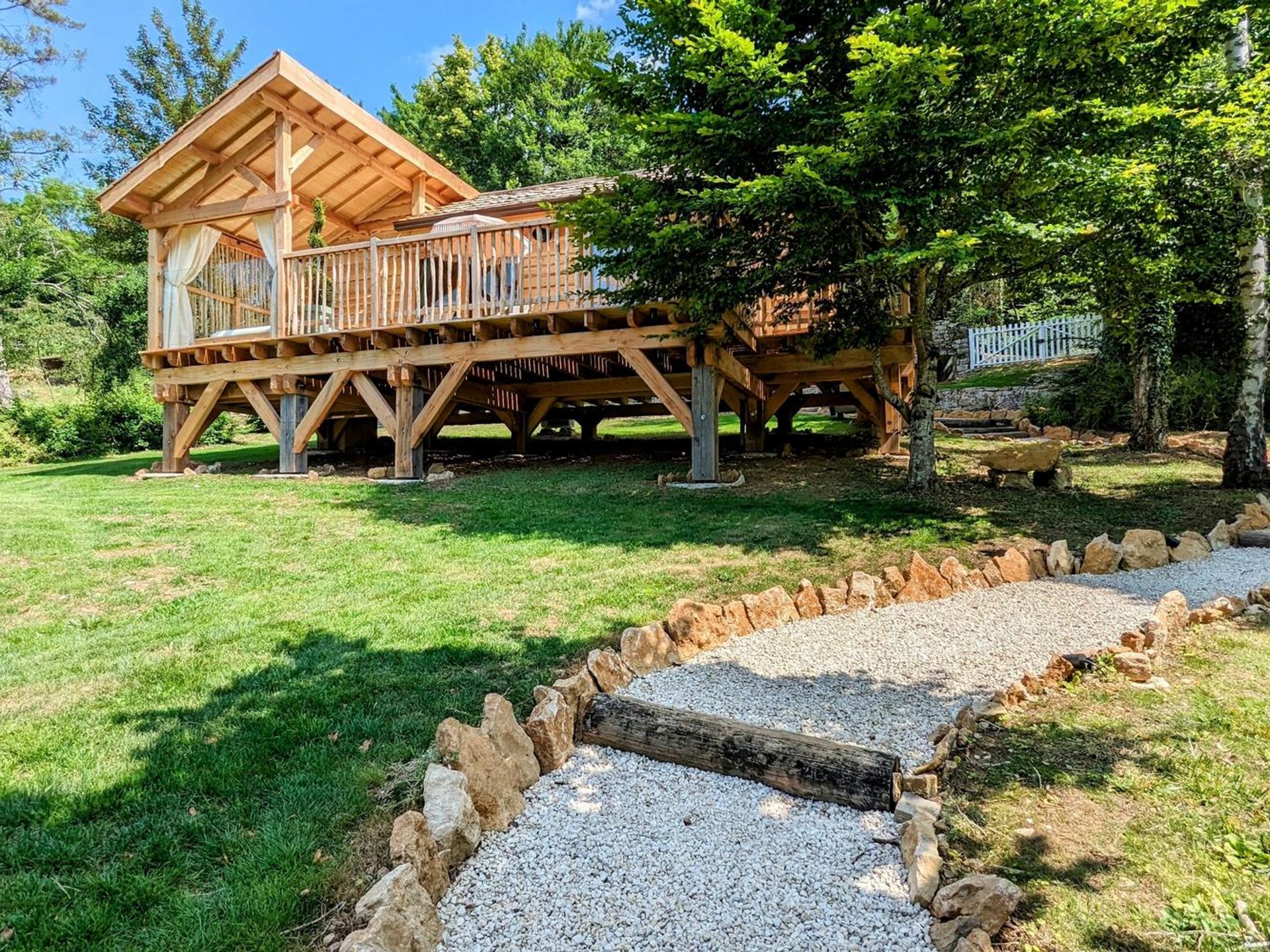 La cabane du Domaine des Ecus d'Or