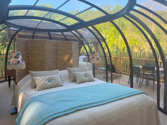 Hébergement AbracadaRoom : Grand dôme perché Spa - Geai des chênes - Image 1