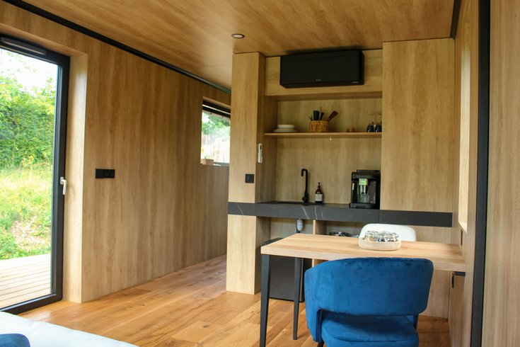 Hébergement AbracadaRoom : Lodge Duo sur terre - Vue panoramique sur l'étang & Spa - Image 10