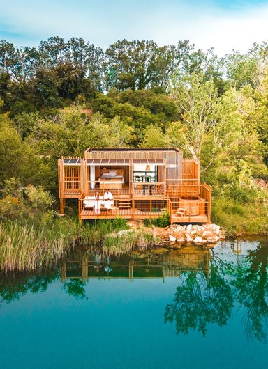 Cabane Spa Confidence à Sorgues