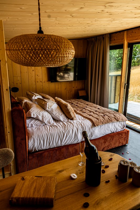 Pépites Lodges et Spas Lodge 1 Pétillant à Prémilhat (16)