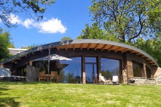 Cabane végétalisée Haute-Loire