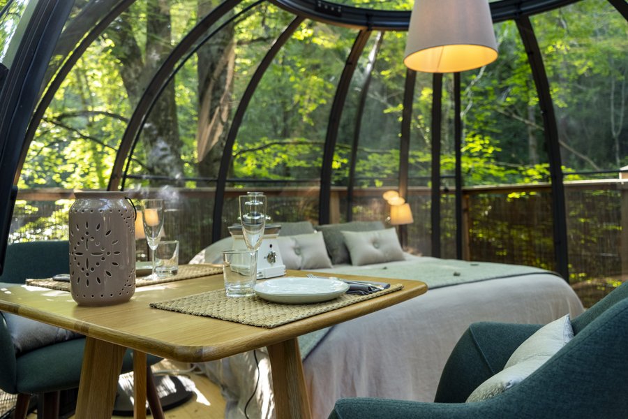 Hébergement AbracadaRoom : Dôme perché Spa - Chouette - Image 6