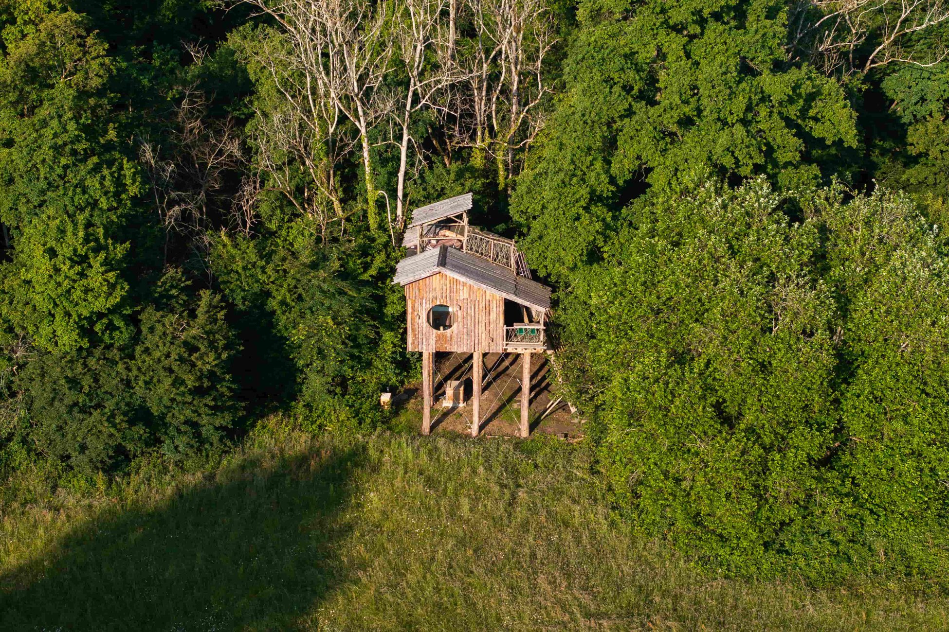 Hébergement UnicStay : Cabanes Duo Spa Perchées à St-Léger-Aux-Bois