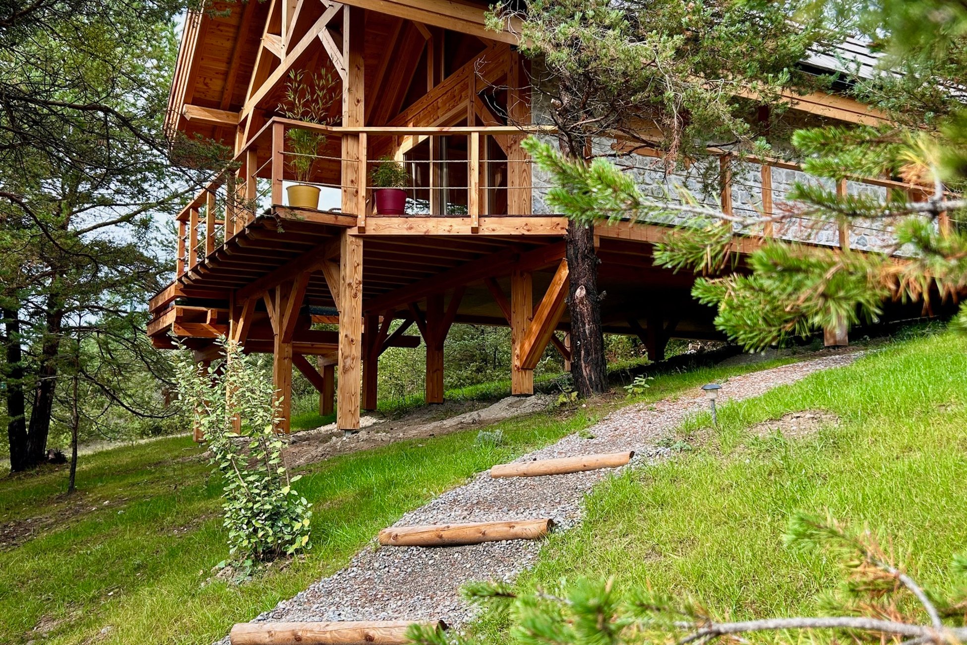 Hébergement UnicStay : Chalet l'Echappée Belle - Spa à Chorges