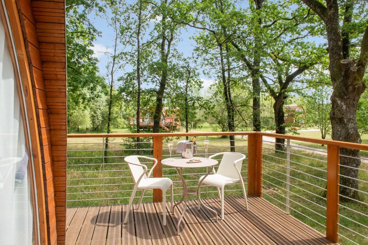 Hébergement AbracadaRoom : Lodge avec Terrasse Privative - Image 6