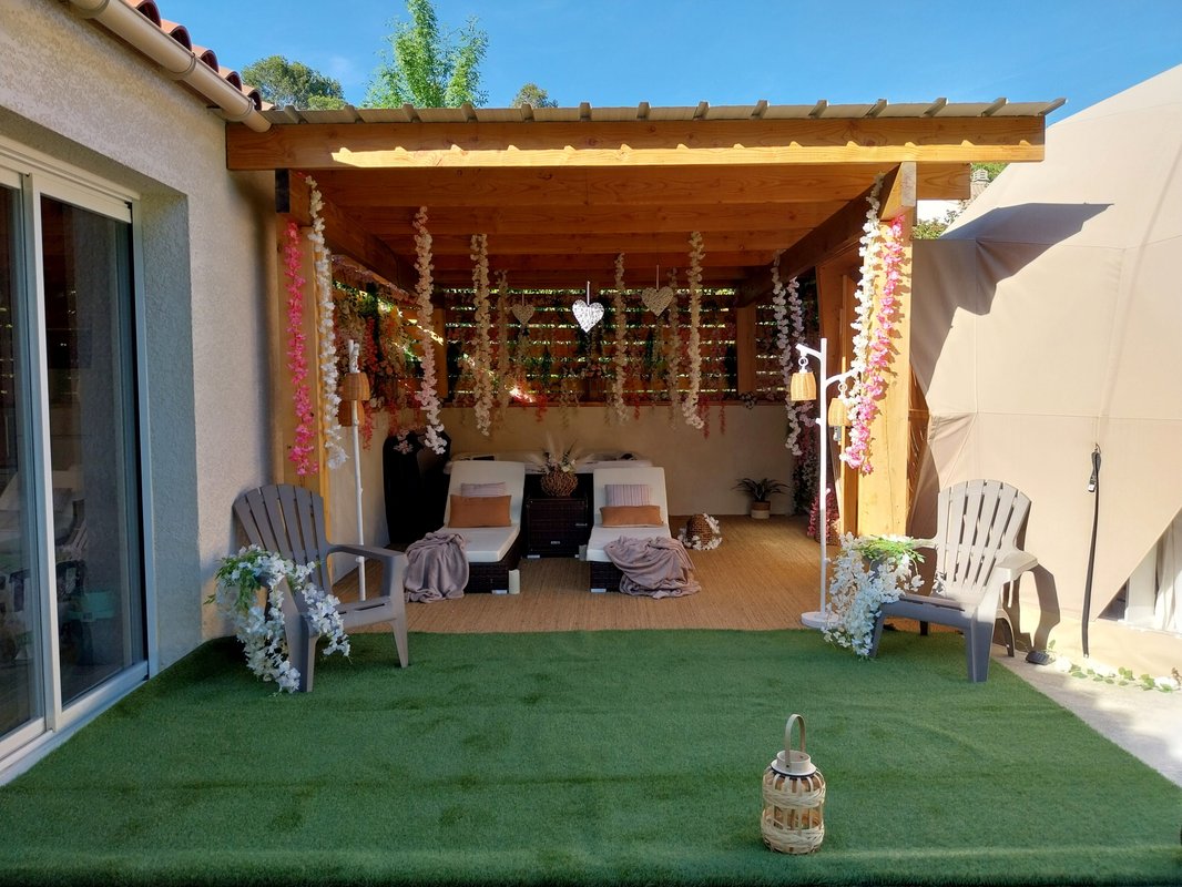 "M"ANON-Dôme Géodésique, piscine, spa et sauna. à Malves En Minervois (19)