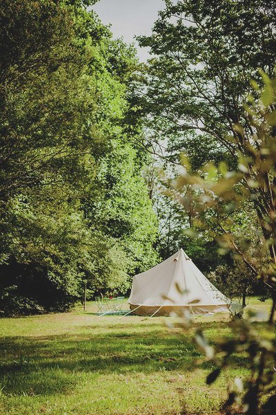 tipi au fil de l'eau