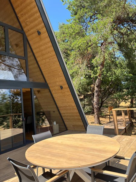 Hébergement AbracadaRoom : Chalet  VercoréA SPA Privatif, Domaine CollinéA en Drôme Des Collines - Image 5