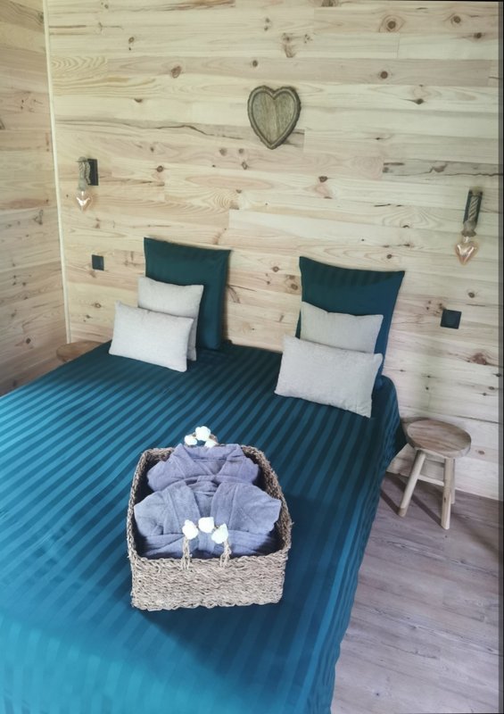 Au Cœur de la Cabane &  Spa à La Chapelle-Bayvel (11)
