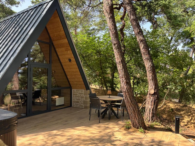 Hébergement AbracadaRoom : Chalet  CanopéA SPA Privatif, Domaine CollinéA en Drôme Des Collines - Image 4