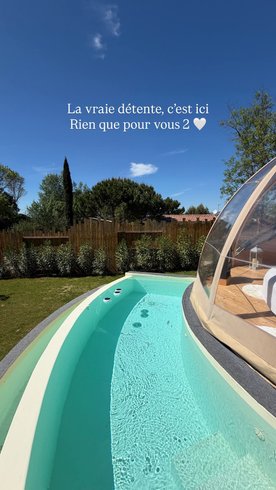 Hébergement AbracadaRoom : "F"anny - Wigwam, piscine & spa - Image 15