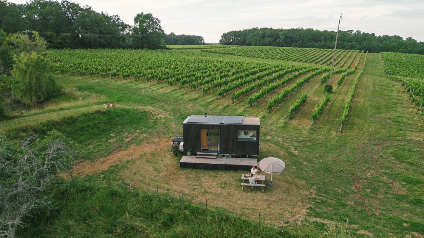 Parcel Tiny House - dans les vignes du Périgord à Ligueux (1)