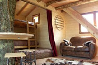 Cabane dans les arbres Dordogne