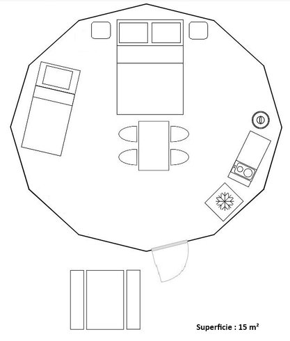 Hébergement AbracadaRoom : Cabane 'Noisette' au bord d'un lac - Image 9