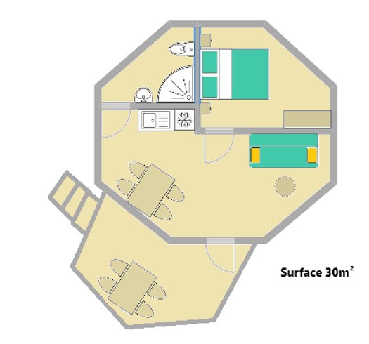 Hébergement AbracadaRoom : Cabane 'Pollimage' au bord d'un lac - Image 12