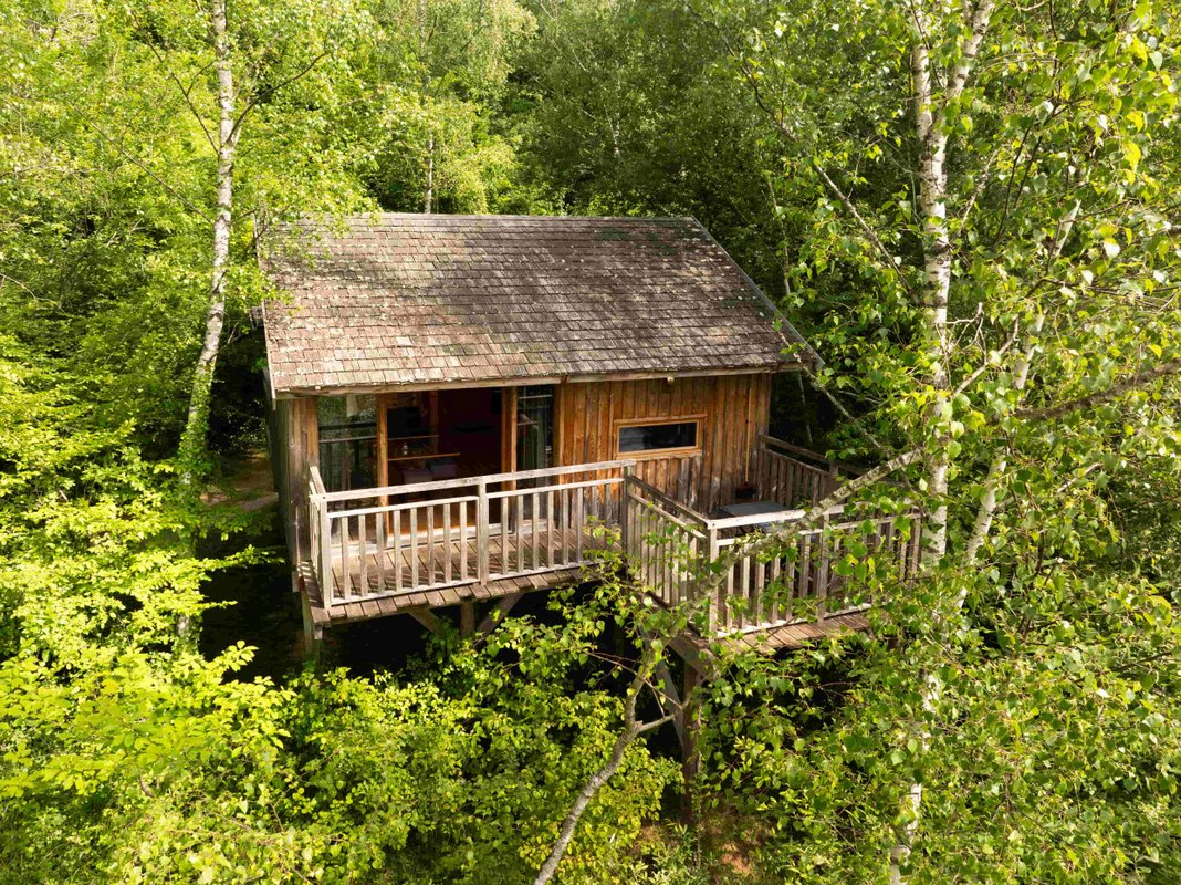 Cabanes Familles Spa au Bord de l'Eau à St-Léger-Aux-Bois (28)