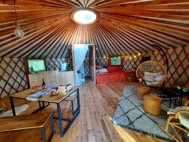 Hébergement AbracadaRoom : Yourte contemporaine tout confort - Image 2