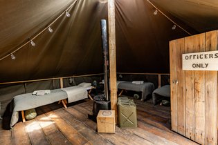 The Field Camp -  Normandy 1944