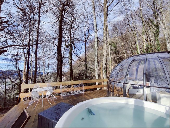 Hébergement AbracadaRoom : Le Dôme Transparent & son spa - Image 4