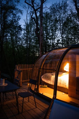 Hébergement AbracadaRoom : Grand dôme perché Spa - Geai des chênes - Image 78