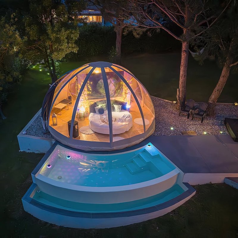 "F"anny - Wigwam, piscine & spa à Malves En Minervois (5)