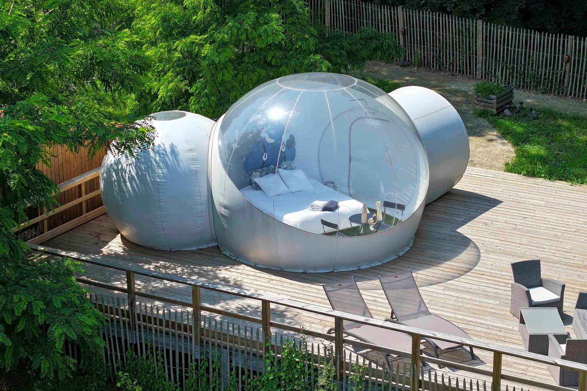 Hébergement UnicStay : La Bulle SPA Paysanne à Jarcieu