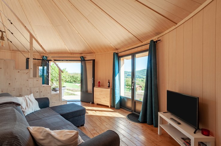 Hébergement AbracadaRoom : Cabane Spa et vue panoramique - Image 9