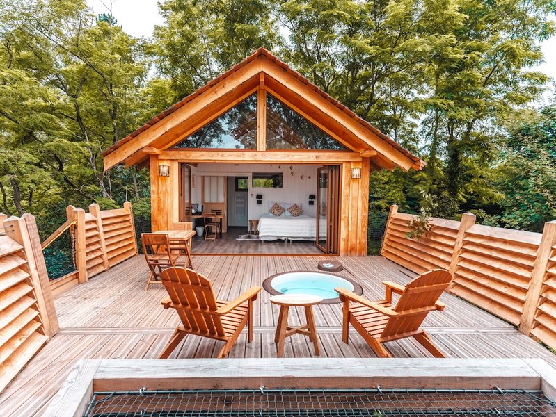 Hébergement AbracadaRoom : Cabane Spa Céleste - Image 7