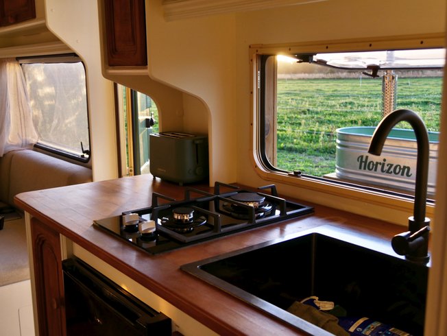 Hébergement AbracadaRoom : Tiny House Kaki & bain nordique - Image 25
