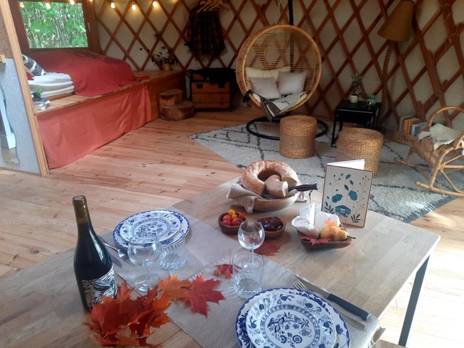 Hébergement AbracadaRoom : Yourte contemporaine tout confort - Image 14