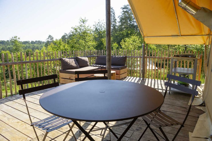 Hébergement AbracadaRoom : Tente Trappeur I Dieulefit - Image 3